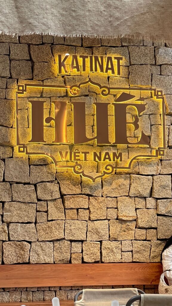 Katinat in Hue. Coffee stop secured.